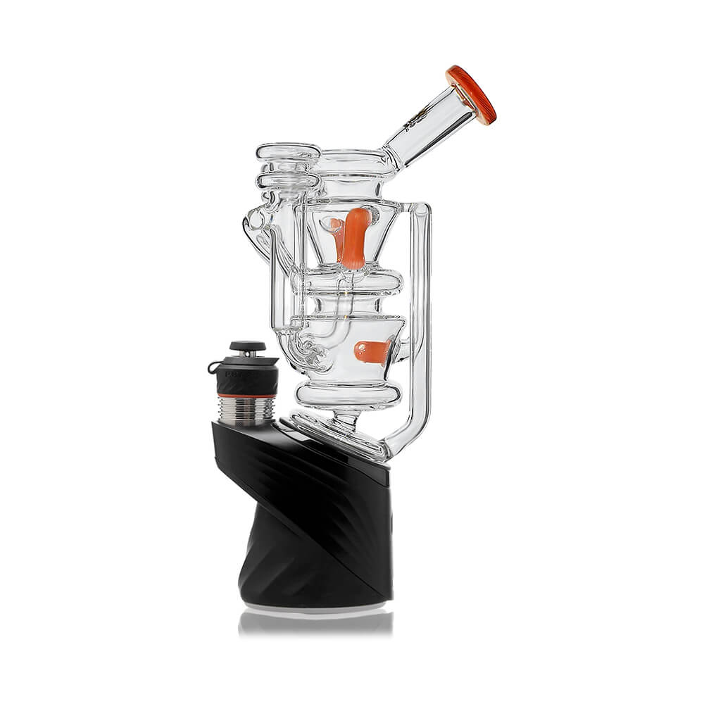 Calibear Triple Vortex Recycler Glass Attachment for Puffco Peak OG & PRO premium borosilicate triple recycler glass top