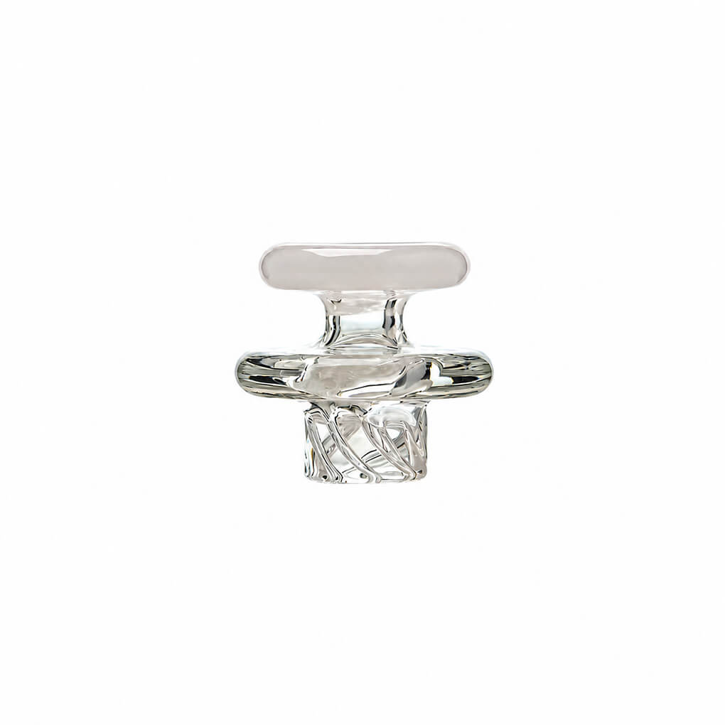 Calibear Universal Vortex Spinner Carb Caps in clear color