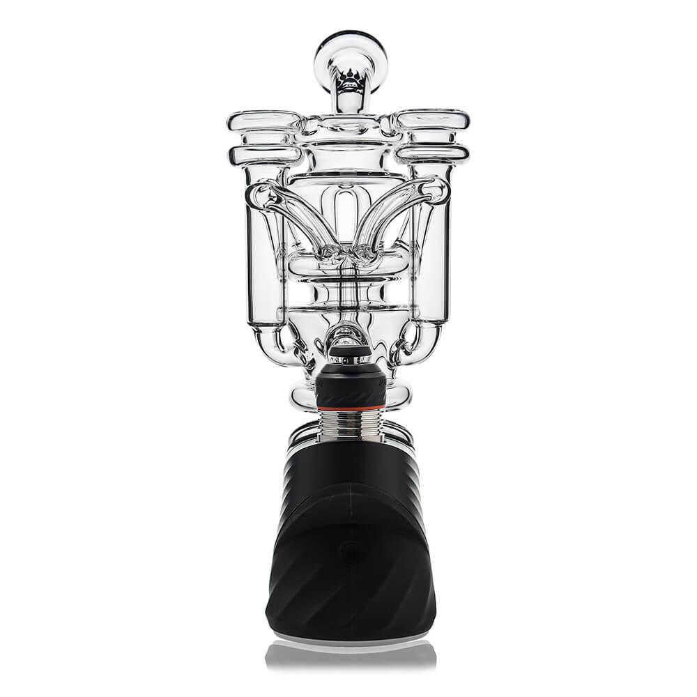 Calibear Triple Vortex Recycler Glass Attachment for Puffco Peak OG & PRO premium borosilicate triple recycler glass top