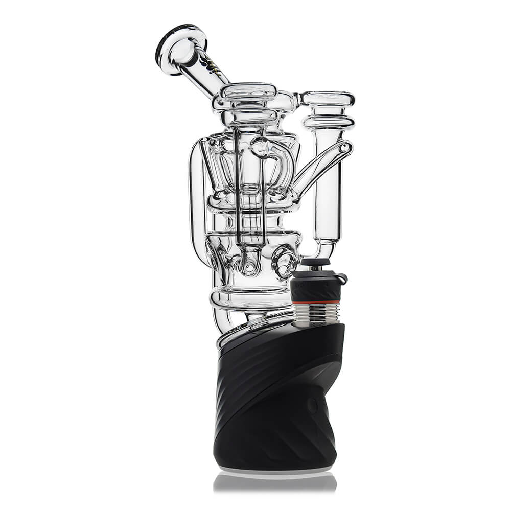 Calibear Triple Vortex Recycler Glass Attachment for Puffco Peak OG & PRO premium borosilicate triple recycler glass top