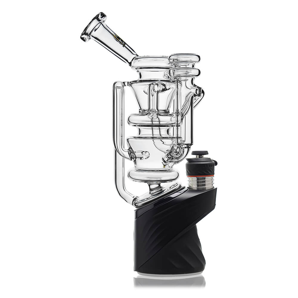Calibear Triple Vortex Recycler Glass Attachment for Puffco Peak OG & PRO premium borosilicate triple recycler glass top