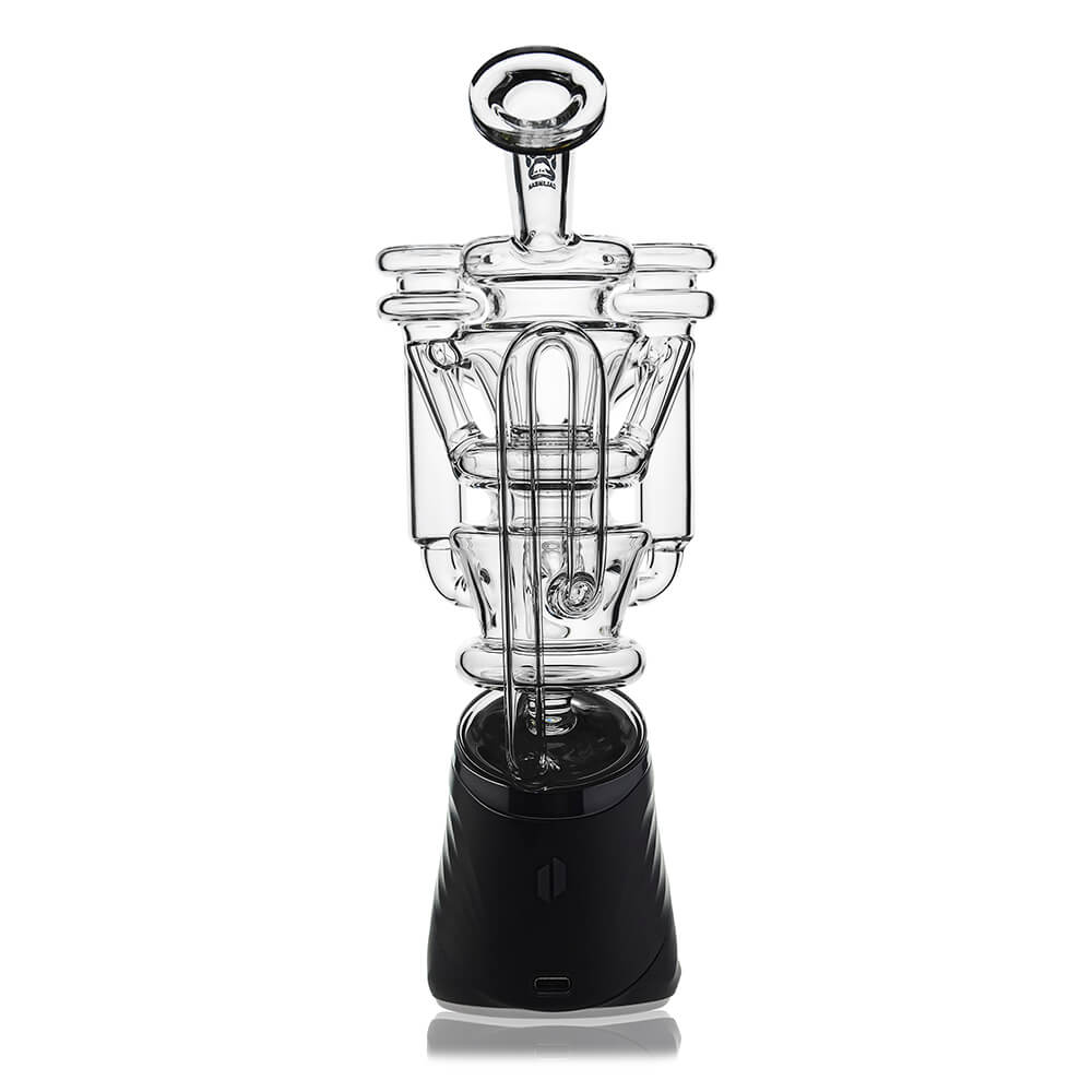 Calibear Triple Vortex Recycler Glass Attachment for Puffco Peak OG & PRO premium borosilicate triple recycler glass top