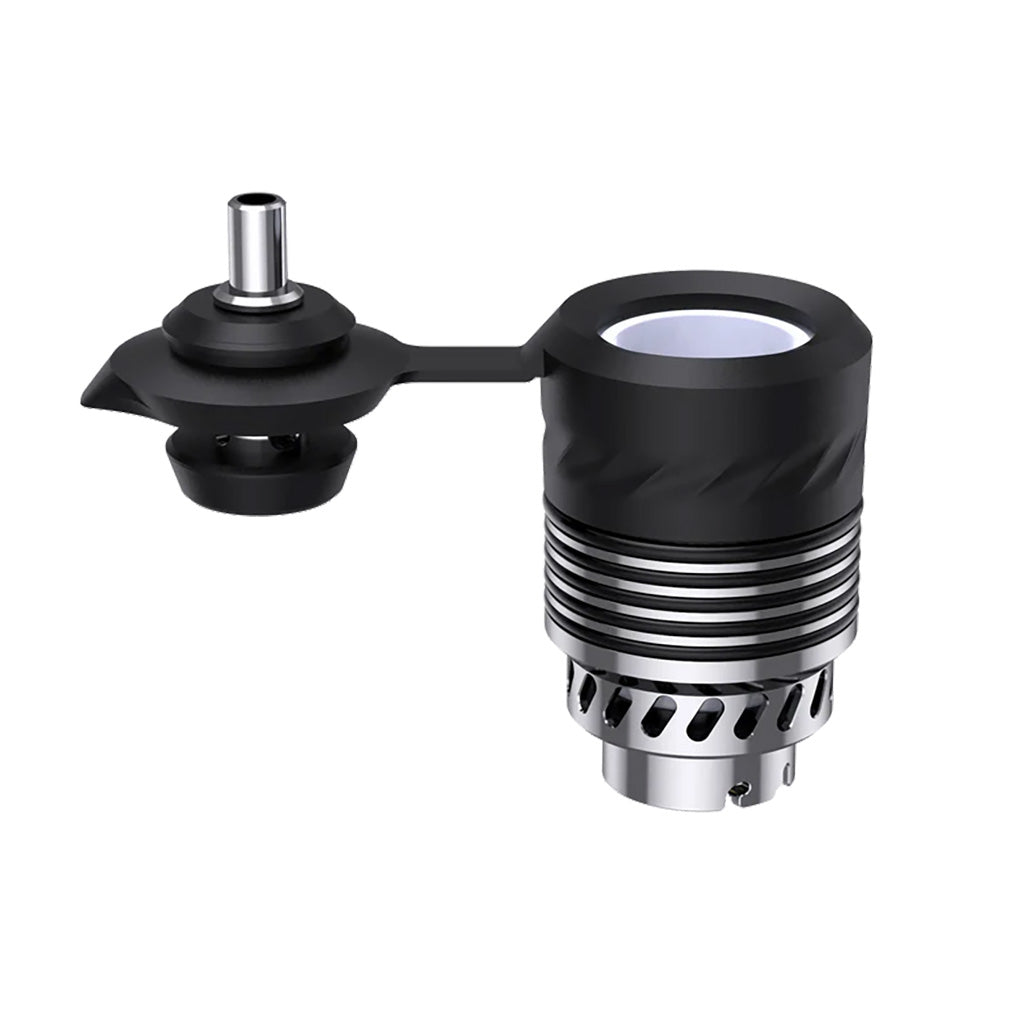 VOOZR PF003 XL Ceramic Heating Chamber for Puffco Peak Pro — high-density ceramic replacement chamber with enlarged XL interior capacity, stable heat retention, and smooth consistent vapor output designed for extended concentrate sessions and reliable daily use.