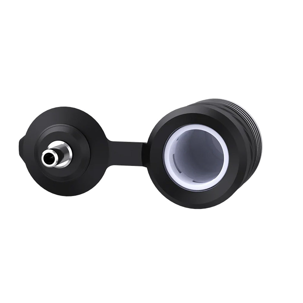 VOOZR PF003 XL Ceramic Heating Chamber for Puffco Peak Pro — high-density ceramic replacement chamber with enlarged XL interior capacity, stable heat retention, and smooth consistent vapor output designed for extended concentrate sessions and reliable daily use.