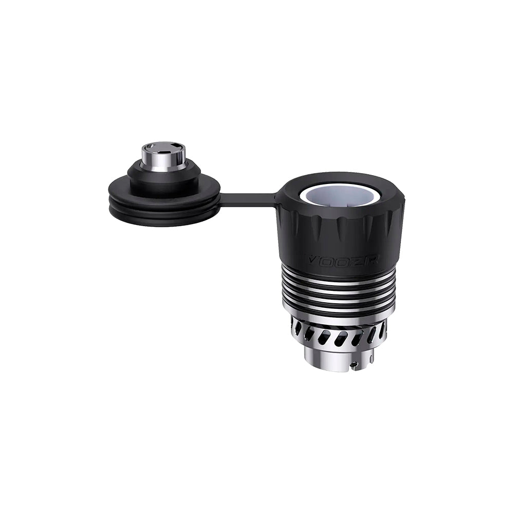VOOZR PF003 XL Ceramic Heating Chamber for Puffco Peak Pro — high-density ceramic replacement chamber with enlarged XL interior capacity, stable heat retention, and smooth consistent vapor output designed for extended concentrate sessions and reliable daily use.