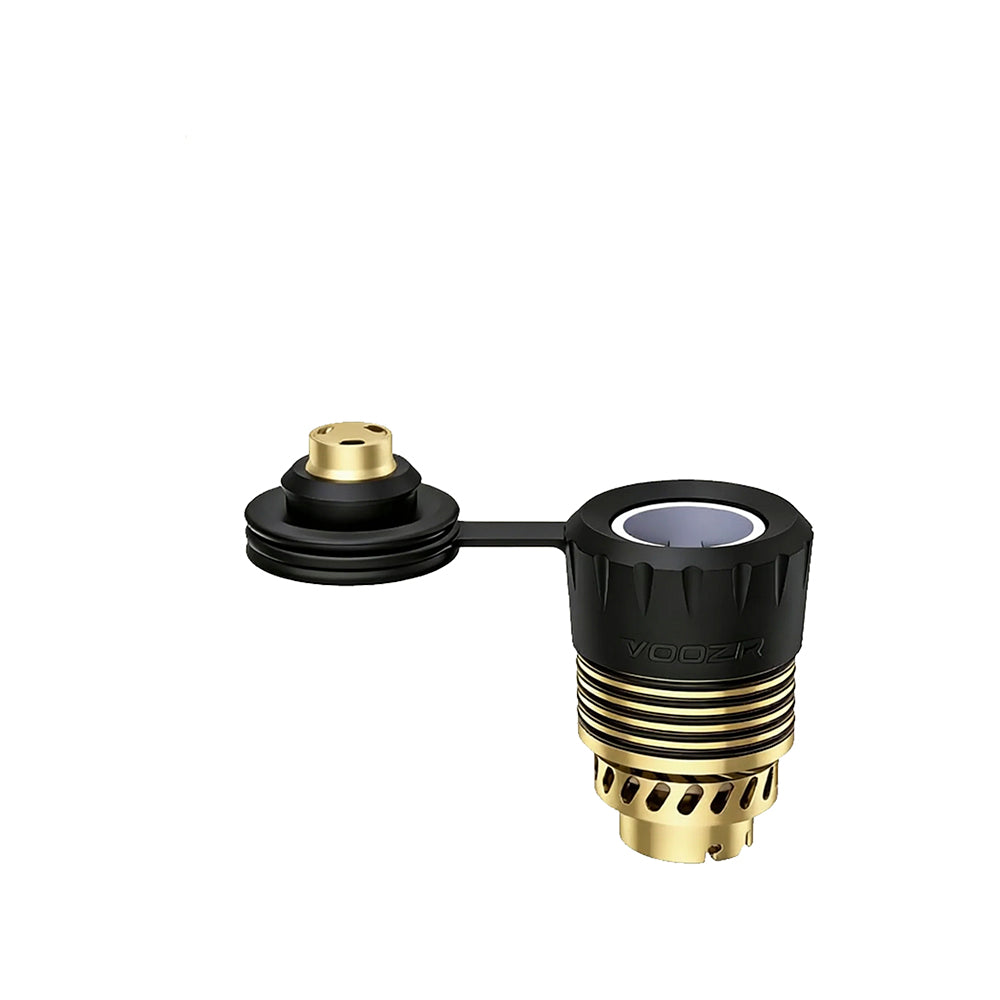 VOOZR PF003 XL Ceramic Heating Chamber for Puffco Peak Pro — high-density ceramic replacement chamber with enlarged XL interior capacity, stable heat retention, and smooth consistent vapor output designed for extended concentrate sessions and reliable daily use.