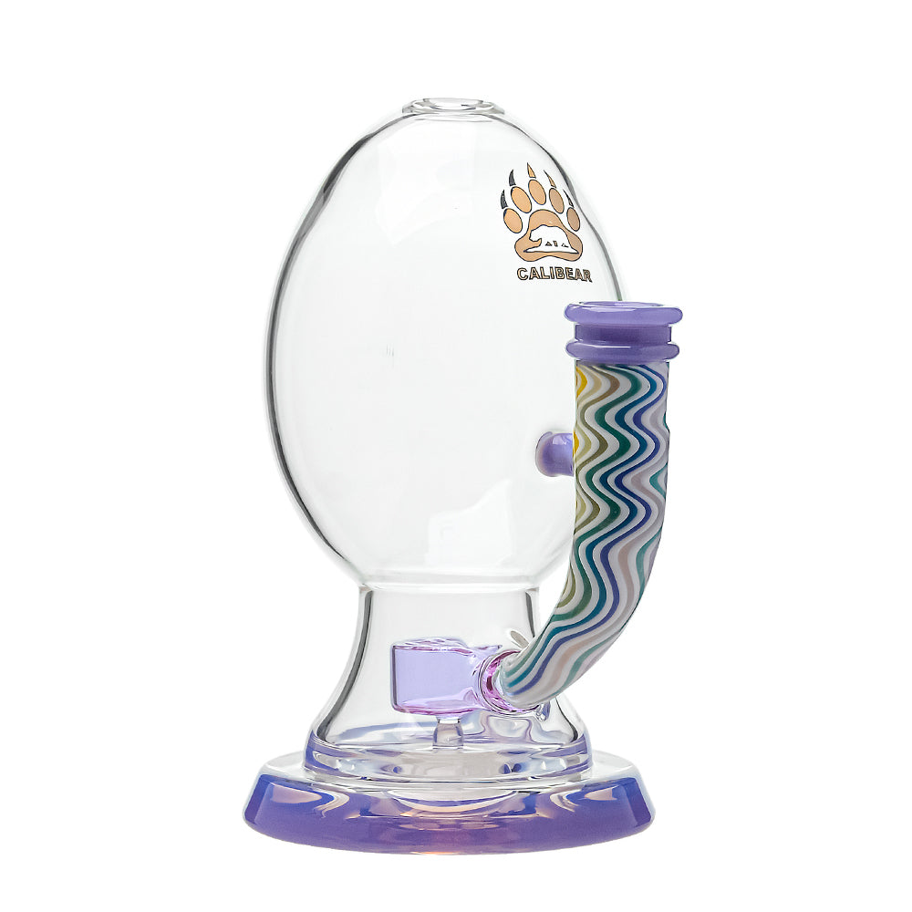 WIGWAG BIG OVAL EGG- Premium borosilicate glass dab rig from Calibear Glass. Ideal for dabbing, providing smooth hits and durability. Shop high-quality dab rigs, water pipes, bongs, erig glasses and glass smoking accessories at Calibear Glass. Elevate your smoking experience with a durable and stylish glass dab rig. Free shipping on all orders