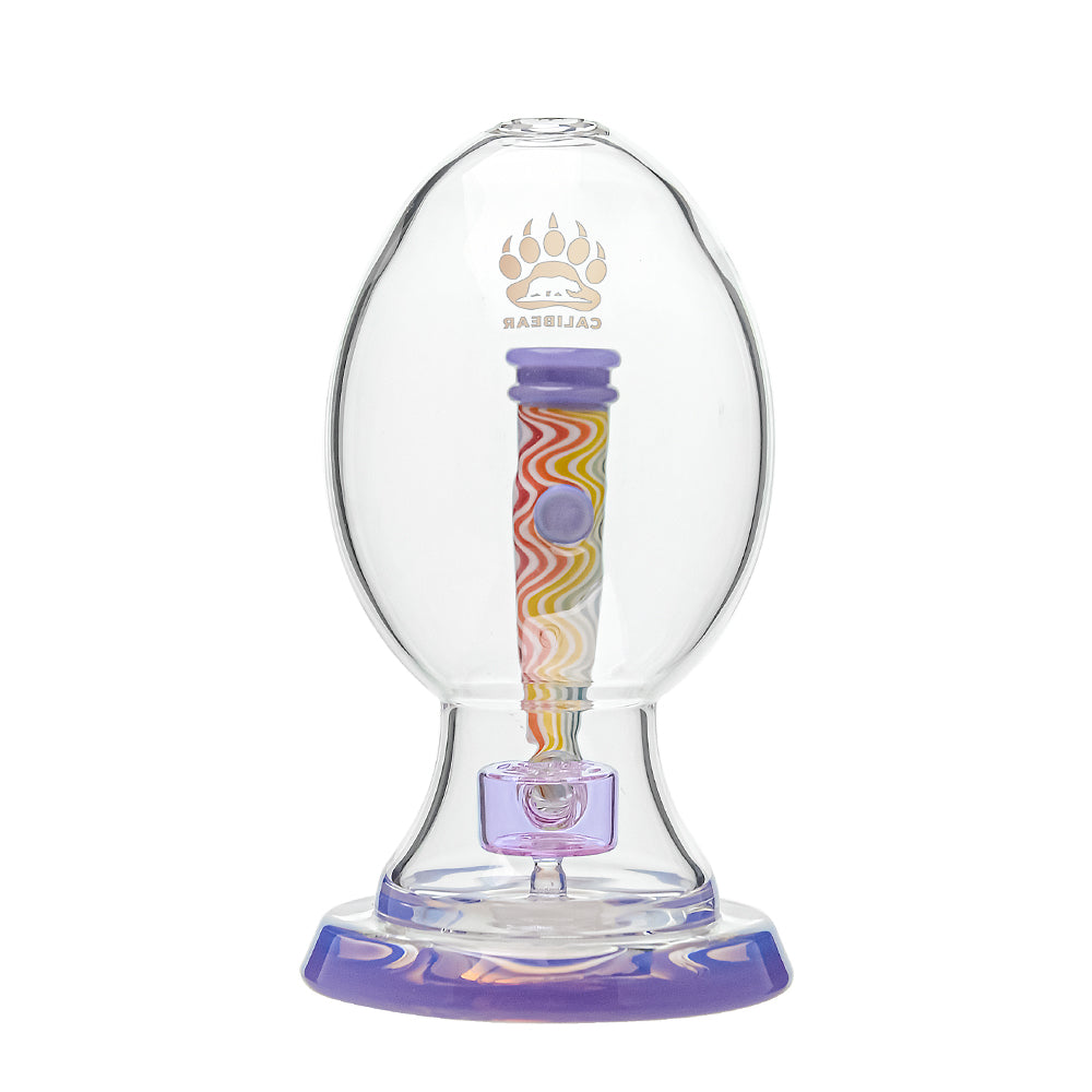 WIGWAG BIG OVAL EGG- Premium borosilicate glass dab rig from Calibear Glass. Ideal for dabbing, providing smooth hits and durability. Shop high-quality dab rigs, water pipes, bongs, erig glasses and glass smoking accessories at Calibear Glass. Elevate your smoking experience with a durable and stylish glass dab rig. Free shipping on all orders