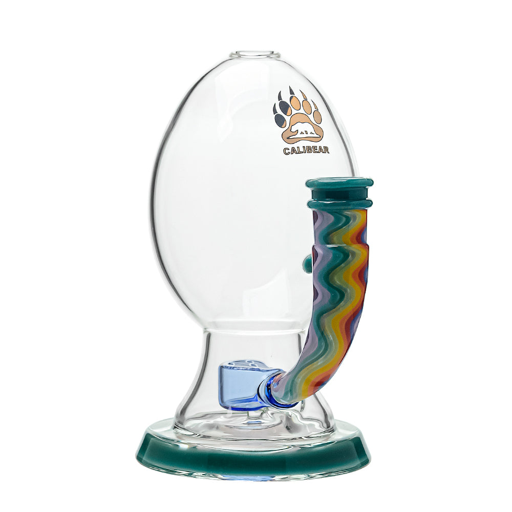 WIGWAG BIG OVAL EGG- Premium borosilicate glass dab rig from Calibear Glass. Ideal for dabbing, providing smooth hits and durability. Shop high-quality dab rigs, water pipes, bongs, erig glasses and glass smoking accessories at Calibear Glass. Elevate your smoking experience with a durable and stylish glass dab rig. Free shipping on all orders