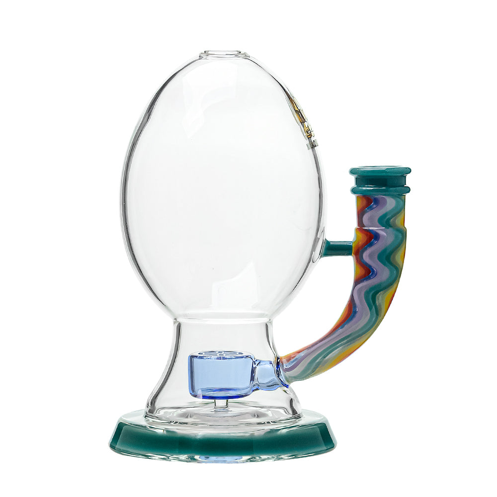 WIGWAG BIG OVAL EGG- Premium borosilicate glass dab rig from Calibear Glass. Ideal for dabbing, providing smooth hits and durability. Shop high-quality dab rigs, water pipes, bongs, erig glasses and glass smoking accessories at Calibear Glass. Elevate your smoking experience with a durable and stylish glass dab rig. Free shipping on all orders