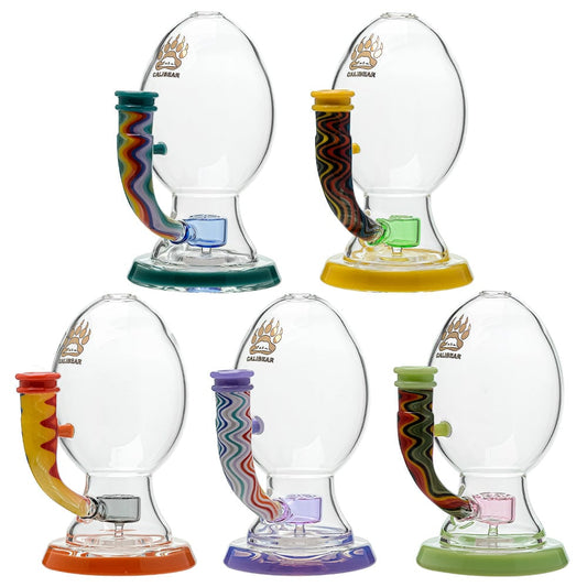 WIGWAG BIG OVAL EGG Water Pipe Calibear  