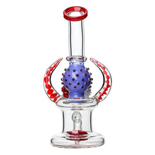 Load image into Gallery viewer, WIGWAG HORNS GLASS WATER PIPE GLASS DABRIG DAB RIG Calibear  