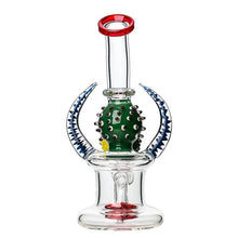 Load image into Gallery viewer, WIGWAG HORNS GLASS WATER PIPE GLASS DABRIG DAB RIG Calibear  