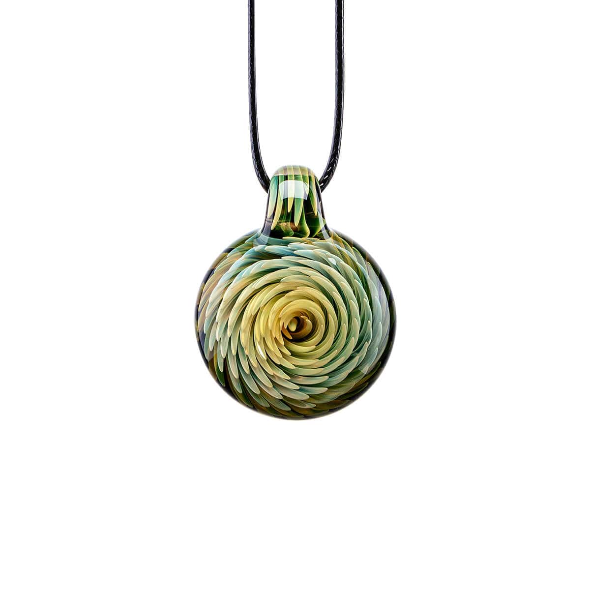 Wigwag Glass Pendant Necklace (Copy)  Calibear 