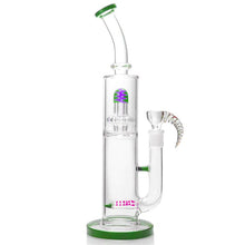 Load image into Gallery viewer, Wigwag Glass Water Pipe Glass Bong with Kingstem Perc Water Pipe Calibear  