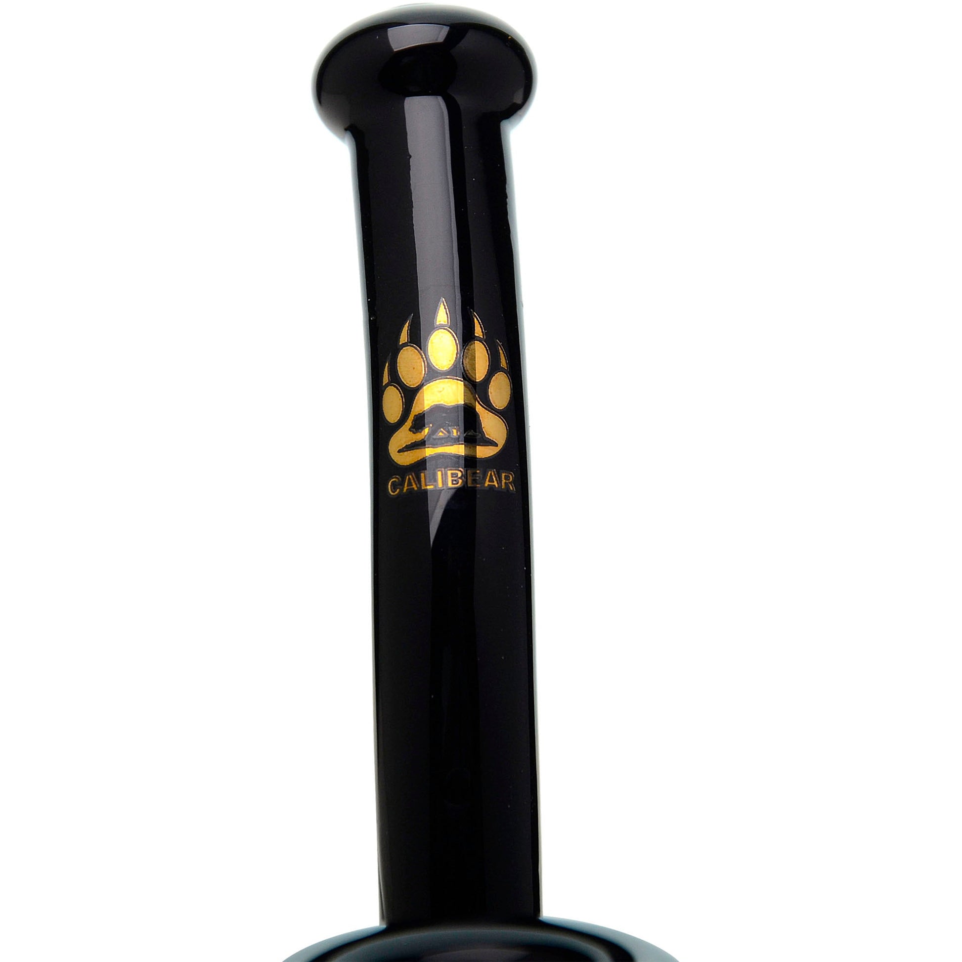 Handcrafted wigwag glass hand pipe with opal accent and sherlock style neck featuring vibrant rainbow reversals and thick borosilicate glass construction.