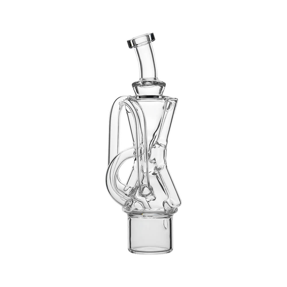 Calibear Xfinity Recycler Glass Attachment for Dr. Dabber Switch 2 premium borosilicate recycler glass top