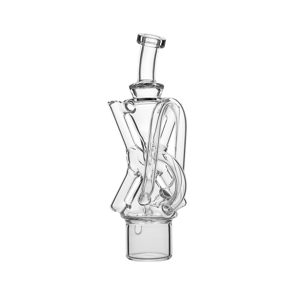 Calibear Xfinity Recycler Glass Attachment for Dr. Dabber Switch 2 premium borosilicate recycler glass top