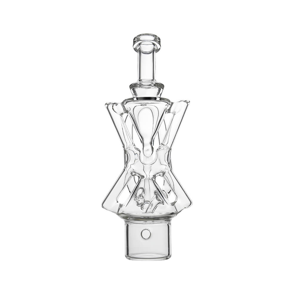 Calibear Xfinity Recycler Glass Attachment for Dr. Dabber Switch 2 premium borosilicate recycler glass top
