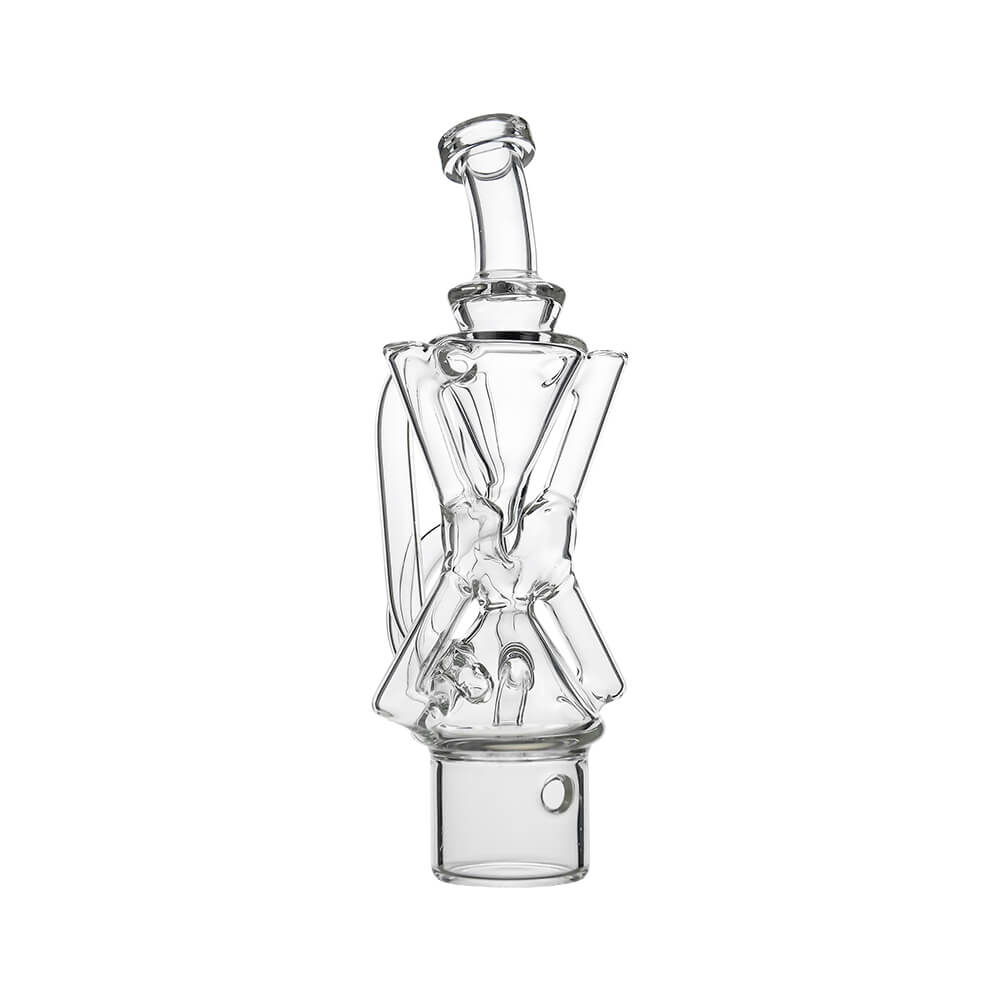 Calibear Xfinity Recycler Glass Attachment for Dr. Dabber Switch 2 premium borosilicate recycler glass top
