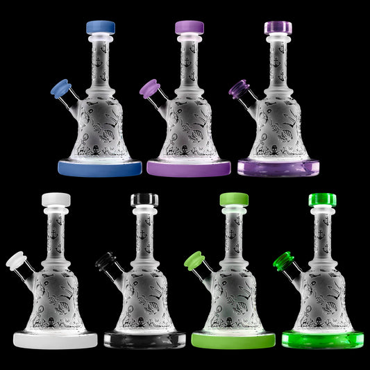 Calibear Premium Deep Sandblasted Bell Rig - Flower of Life Perc