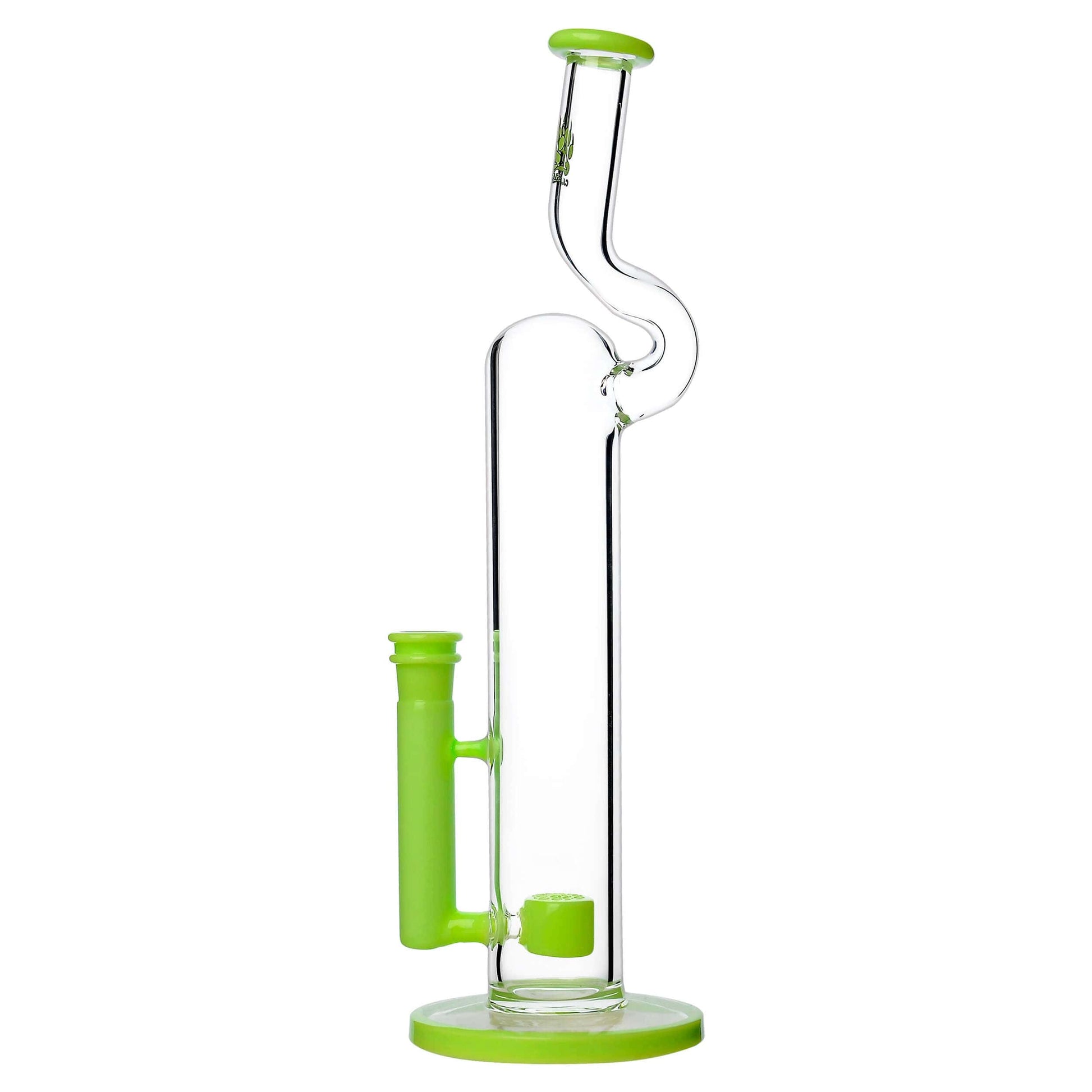 Calibear NATTY BONG Water Pipe-Premium borosilicate glass water pipe, bong from Calibear Glass. Ideal for dabbing, providing smooth hits and durability. Shop high-quality dab rigs, water pipes, bongs, erig glasses and glass smoking accessories at Calibear Glass. Elevate your smoking experience with a durable and stylish glass dab rig. Free shipping on all orders
