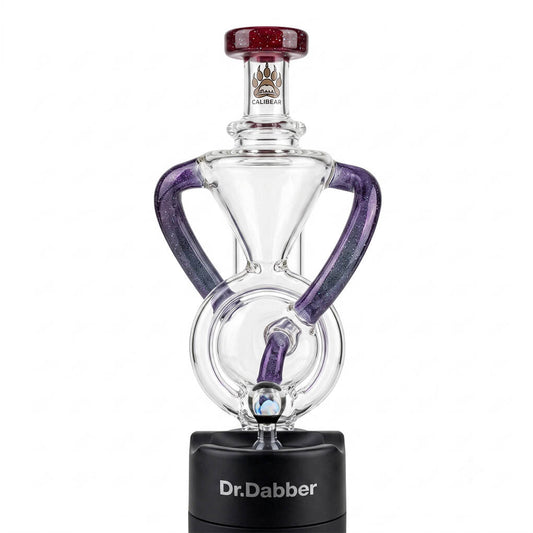 Custom Calibear Orb Recycler for Dr.Dabber Switch Go Glass Attachment