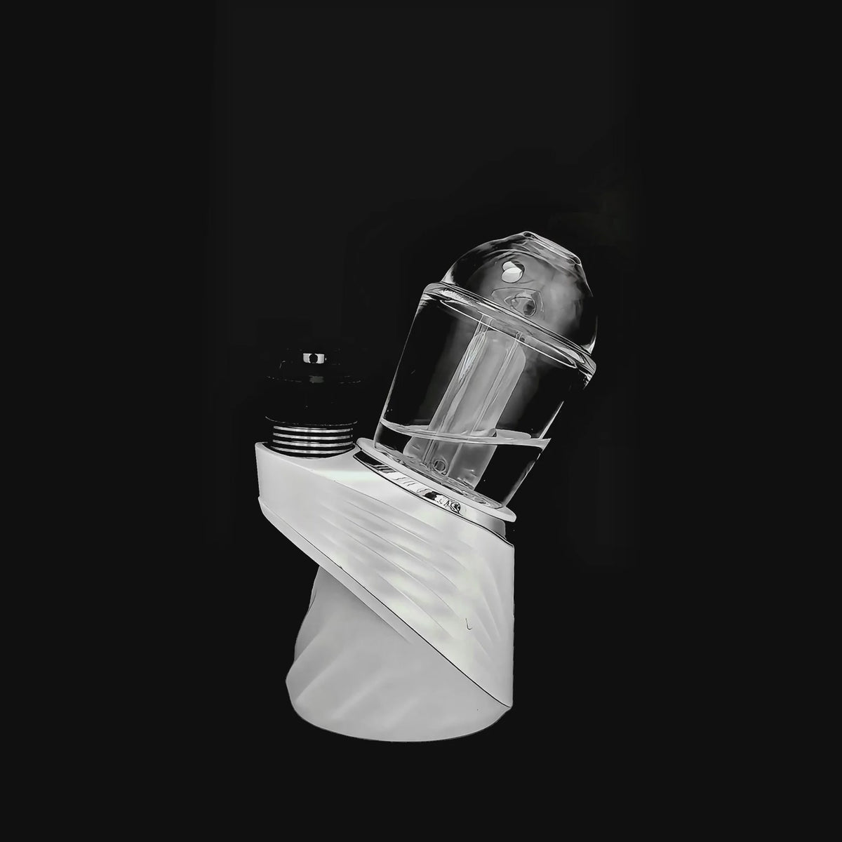 Calibear Premium Tubbler Bubbler Glass Attachment for Puffco Peak OG & Pro Handcrafted Borosilicate Glass Main product view showing precision borosilicate glass craftsmanship for Puffco Peak OG & Pro