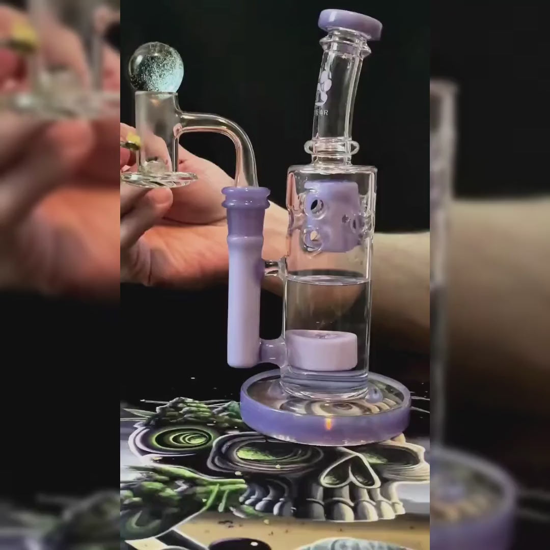 STRAIGHT FAB V2- Premium borosilicate glass dab rig from Calibear Glass. Ideal for dabbing, providing smooth hits and durability. Shop high-quality dab rigs, water pipes, bongs, erig glasses and glass smoking accessories at Calibear Glass. Elevate your smoking experience with a durable and stylish glass dab rig. Free shipping on all orders