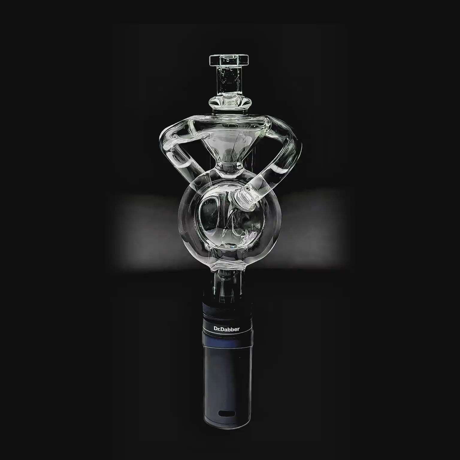 Calibear Ghost 2 Orb Recycler glass mouthpiece for Dr Dabber Switch 2 spherical recycler water filtration attachment