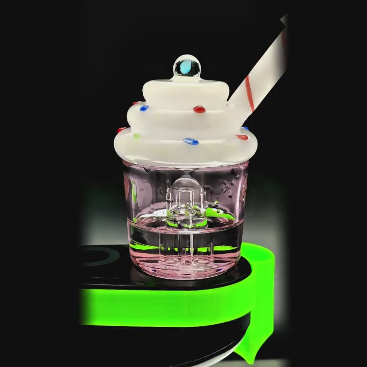 ICE CREAM STACK GLASS ATTACHMENT FOR DR. DABBER SWITCH 2 | CALIBEAR- Premium dr. dabber glass attachment from Calibear Glass. Ideal for dabbing, providing smooth hits and durability. Shop high-quality dab rigs, water pipes, bongs, erig glasses and glass smoking accessories at Calibear Glass. Elevate your smoking experience with a durable and stylish glass dab rig. Free shipping on all orders.