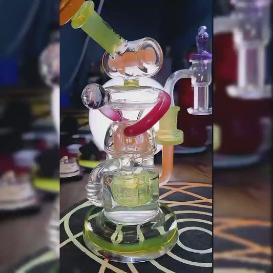 MULTI-CHAMBER RECYCLER GLASS RIG