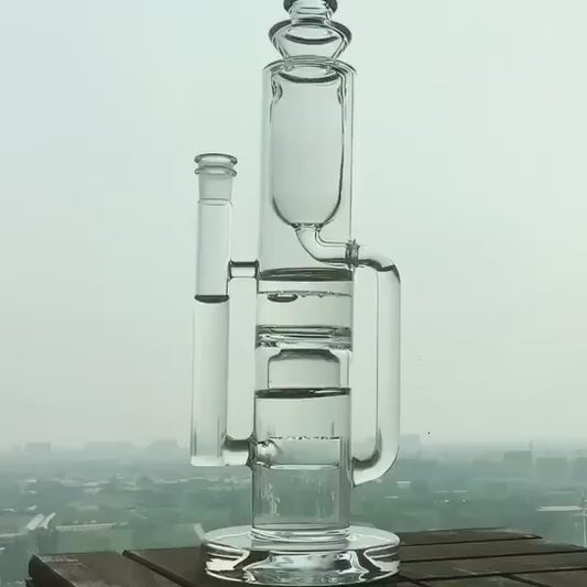 calibear FLOWER KLEIN BONG