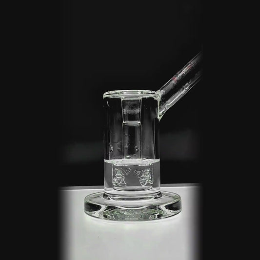 CALIBEAR V2 TRI-SEED PERC MINI BUS 9MM THICKNESS function video- Premium borosilicate glass dab rig from Calibear Glass. Ideal for dabbing, providing smooth hits and durability. Shop high-quality dab rigs, water pipes, bongs, erig glasses and glass smoking accessories at Calibear Glass. Elevate your smoking experience with a durable and stylish glass dab rig. Free shipping on all orders
