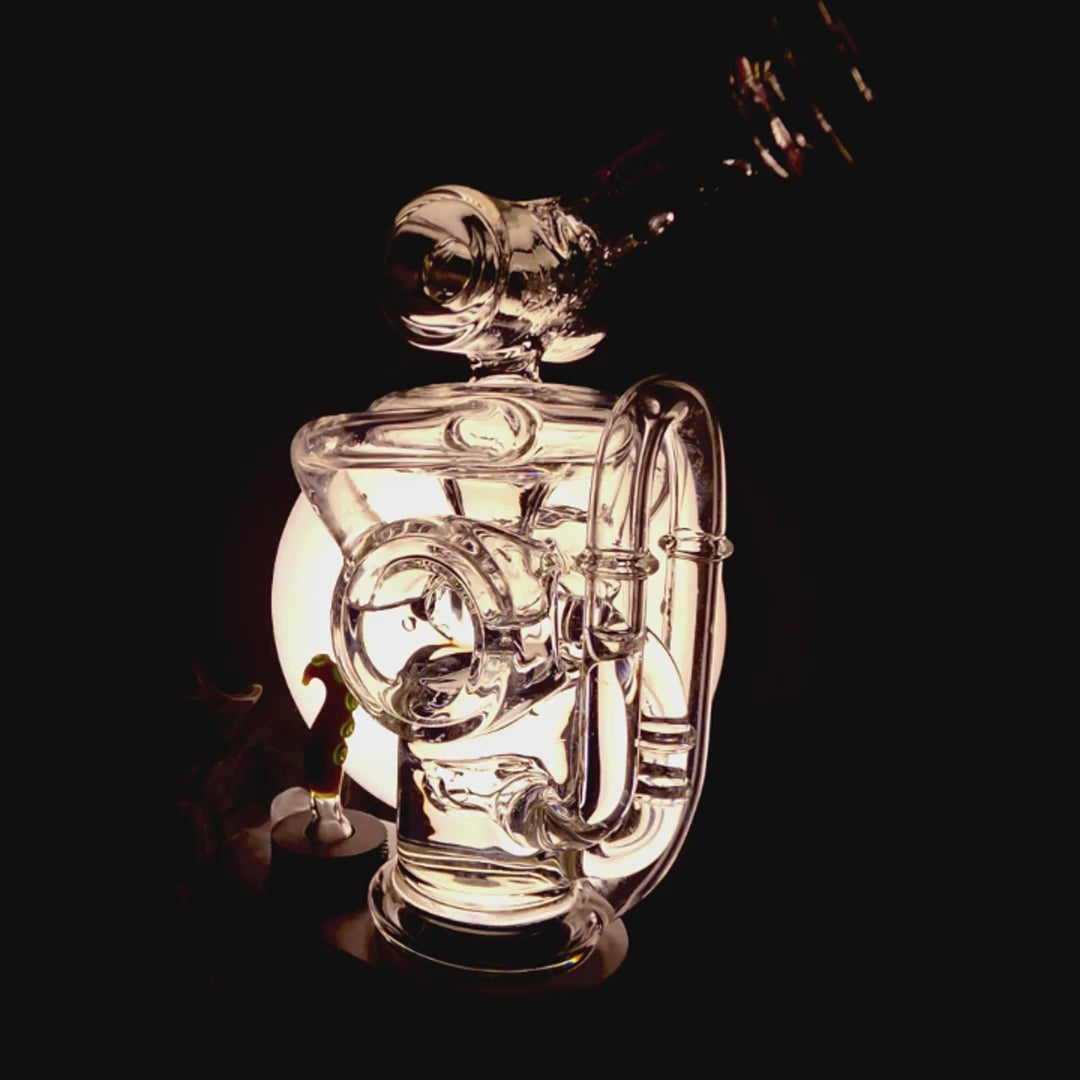 MULTI-LEVEL RECYCLER GLASS ATTACHMENT FOR DR.DABBER SWITCH 2 | CALIBEAR- Premium dr. dabber glass attachment from Calibear Glass. Ideal for dabbing, providing smooth hits and durability. Shop high-quality dab rigs, water pipes, bongs, erig glasses and glass smoking accessories at Calibear Glass. Elevate your smoking experience with a durable and stylish glass dab rig. Free shipping on all orders.