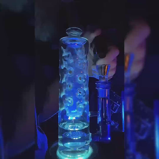 CALIBEAR FLOWER STRAIGHT FAB-V2 WITH FLOWER OF LIFE PERC