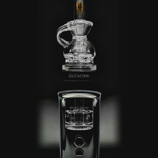 FAB RECYCLER CHAMBER FOR DR.DABBER SWITCH 2 | CALIBEAR- Premium dr. dabber glass attachment from Calibear Glass. Ideal for dabbing, providing smooth hits and durability. Shop high-quality dab rigs, water pipes, bongs, erig glasses and glass smoking accessories at Calibear Glass. Elevate your smoking experience with a durable and stylish glass dab rig. Free shipping on all orders.