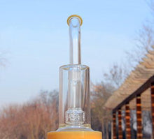 Load image into Gallery viewer, Bent neck bong with SOL perc| CALIBEAR Water Pipe Calibear  