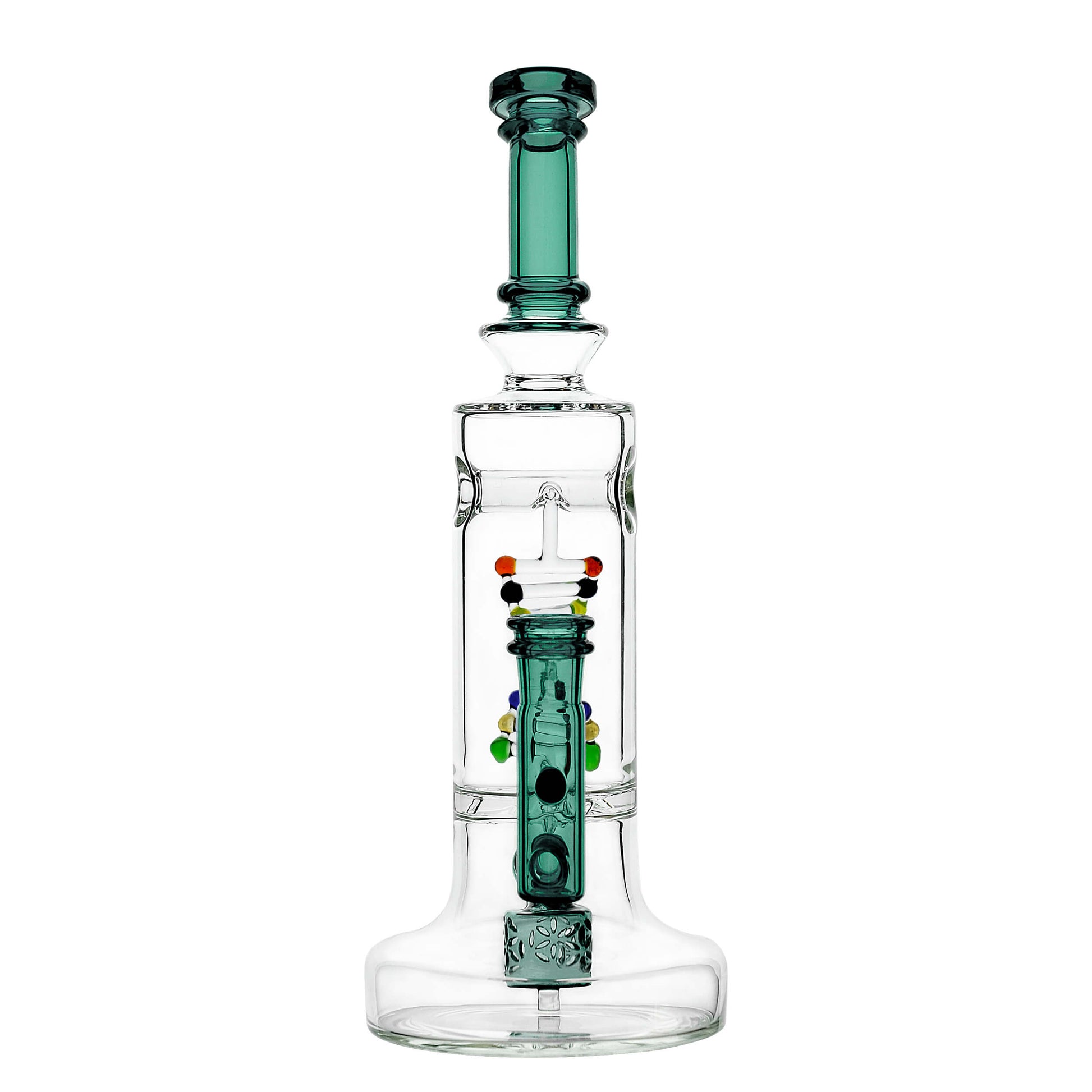 Calibear Premium DNA Spinning Dab Rig high-grade borosilicate glass dab rig with DNA percolator