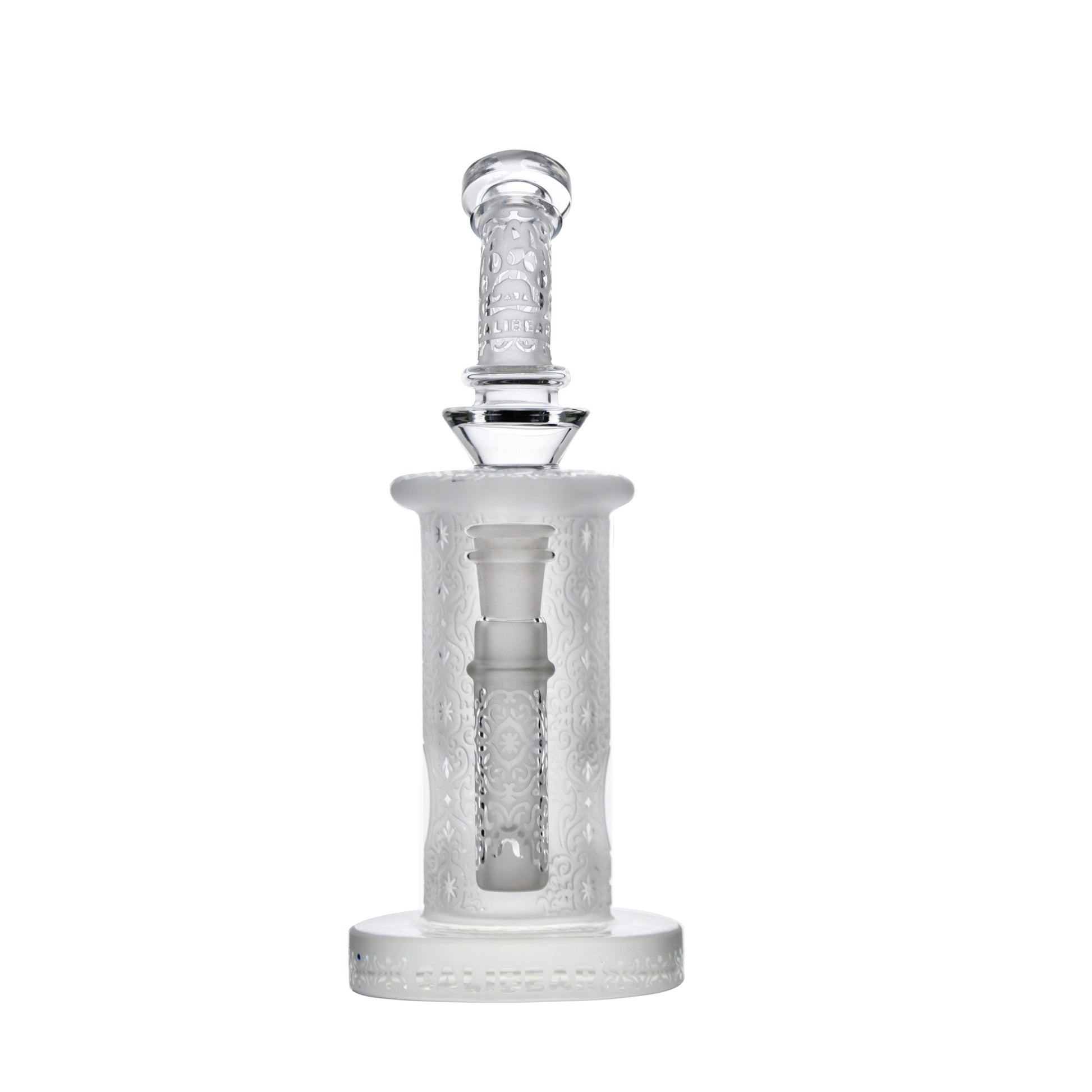 SANDBLASTED KLEIN RECYCLER- Premium borosilicate glass dab rig from Calibear Glass. Ideal for dabbing, providing smooth hits and durability. Shop high-quality dab rigs, water pipes, bongs, erig glasses and glass smoking accessories at Calibear Glass. Elevate your smoking experience with a durable and stylish glass dab rig. Free shipping on all orders