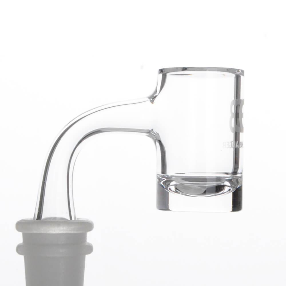 Calibear Full Weld Hybrid Quartz Banger with 25mm Thick Bucket and Seamless Joint Connection