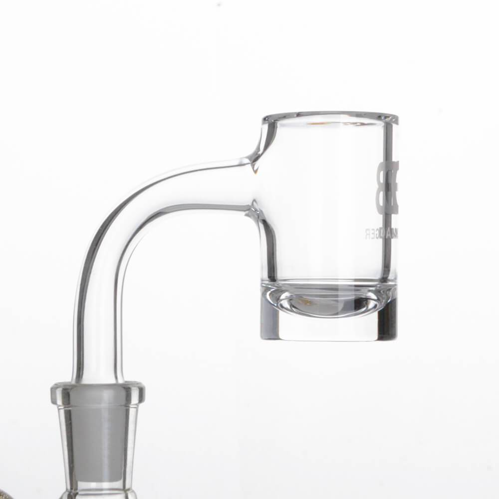 Calibear Full Weld Hybrid Quartz Banger with 25mm Thick Bucket and Seamless Joint Connection