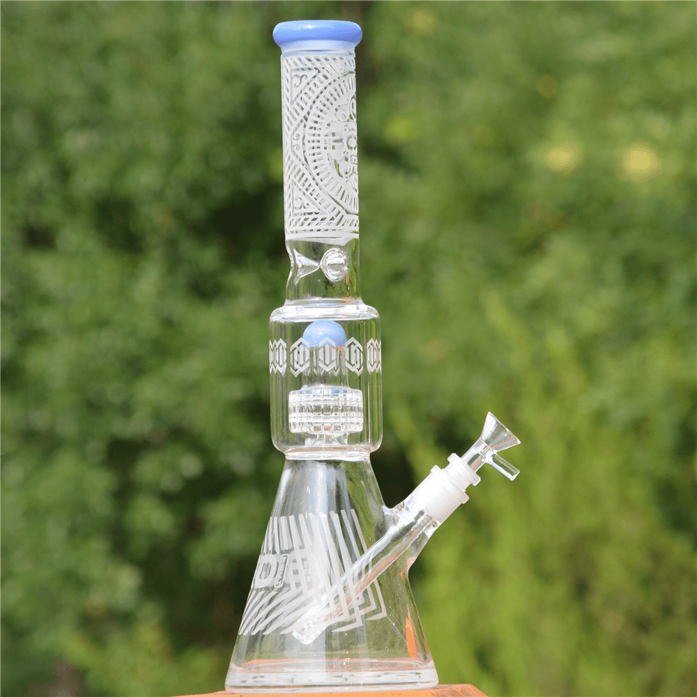 MATRIX PERC BEAKER BONG | CALIBEAR | US WAREHOUSE Water Pipe Calibear 